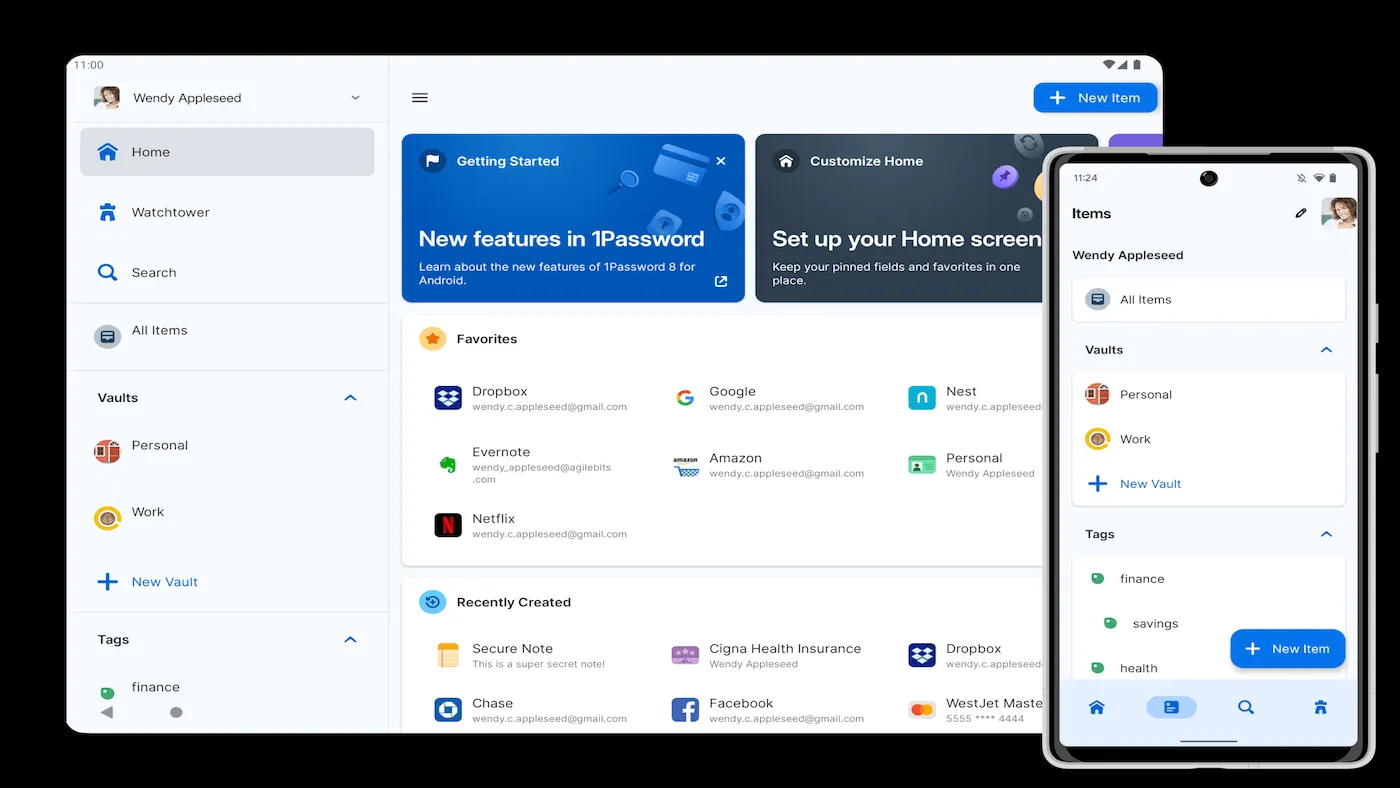 محیط 1Password در مک + دانلود 1Password با اپ استور مک ای زی