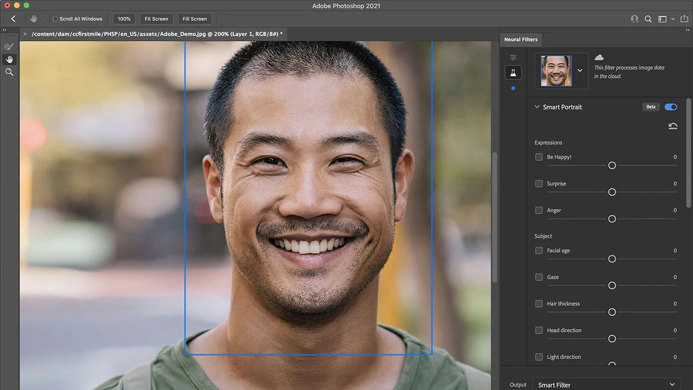 محیط Adobe Photoshop در مک + دانلود Adobe Photoshop با اپ استور مک ای زی