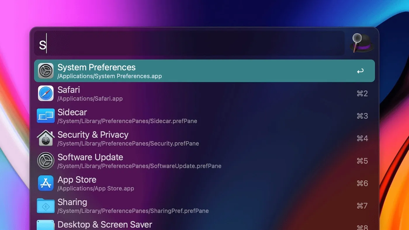 محیط Alfred در مک + دانلود Alfred با اپ استور مک ای زی