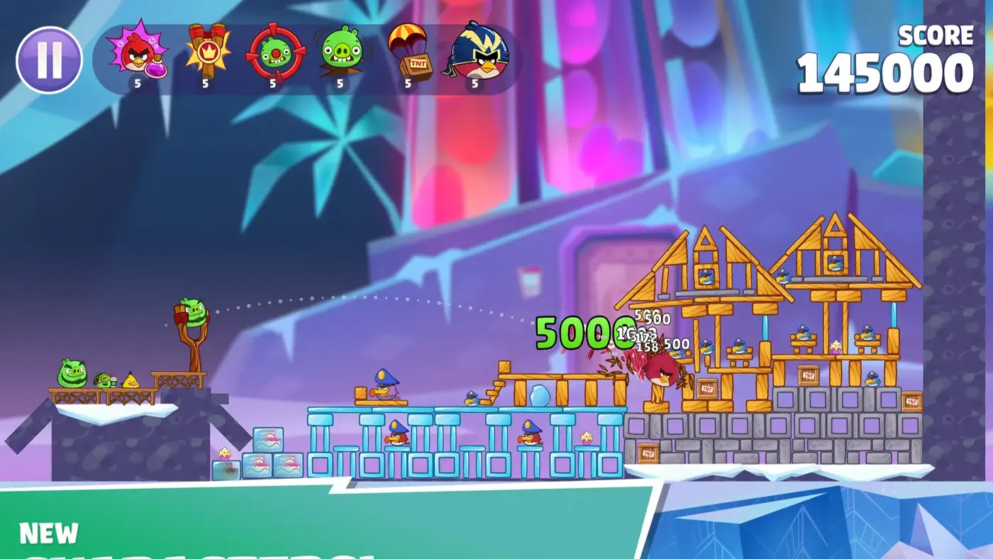 محیط Angry Birds Reloaded در مک + دانلود Angry Birds Reloaded با اپ استور مک ای زی