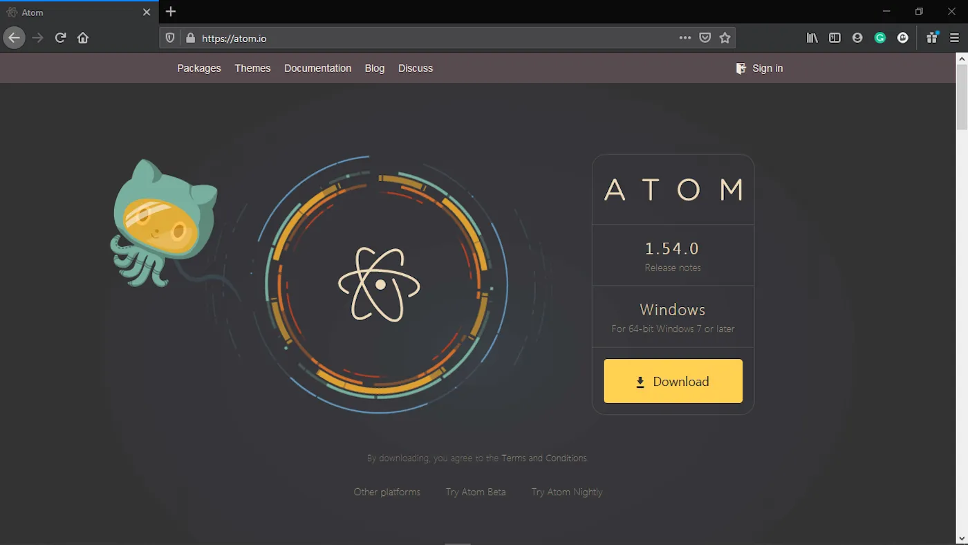 محیط Atom در مک + دانلود Atom با اپ استور مک ای زی