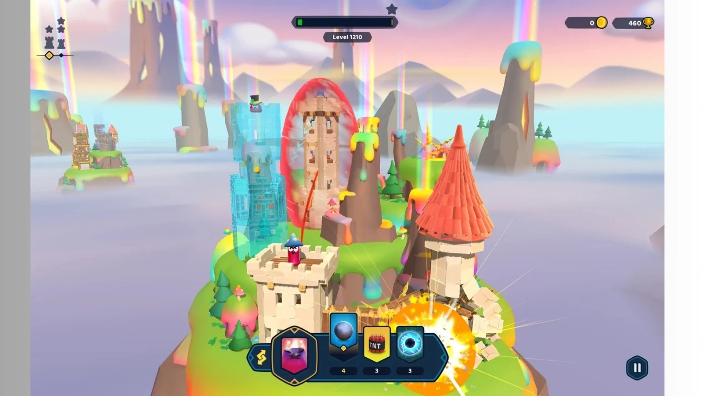 محیط Castle Crumble در مک + دانلود Castle Crumble با اپ استور مک ای زی