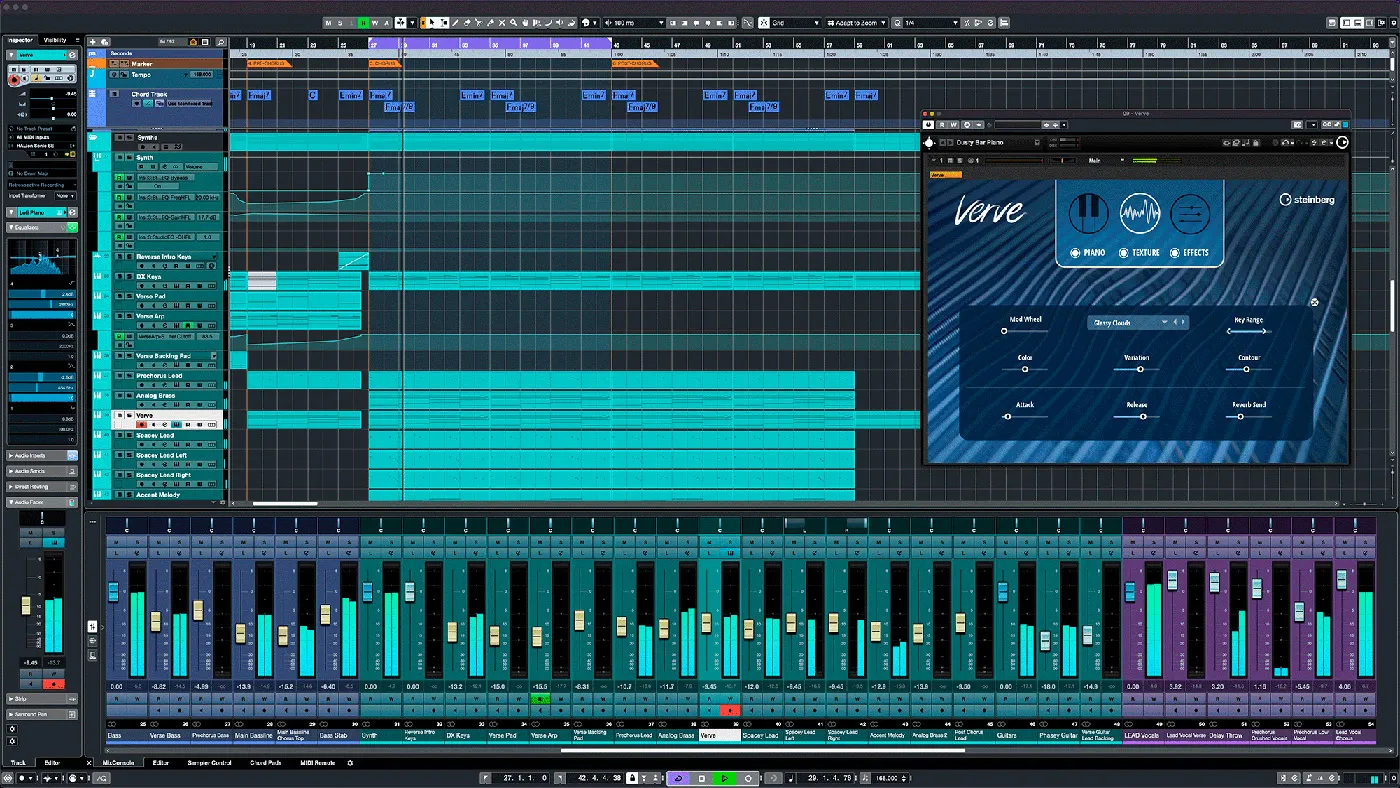 محیط Cubase Pro در مک + دانلود Cubase Pro با اپ استور مک ای زی