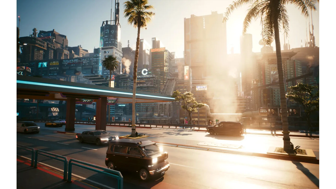 محیط Cyberpunk2077 در مک + دانلود Cyberpunk2077 با اپ استور مک ای زی