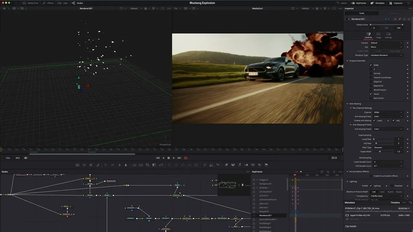 محیط DaVinci Resolve Studio در مک + دانلود DaVinci Resolve Studio با اپ استور مک ای زی