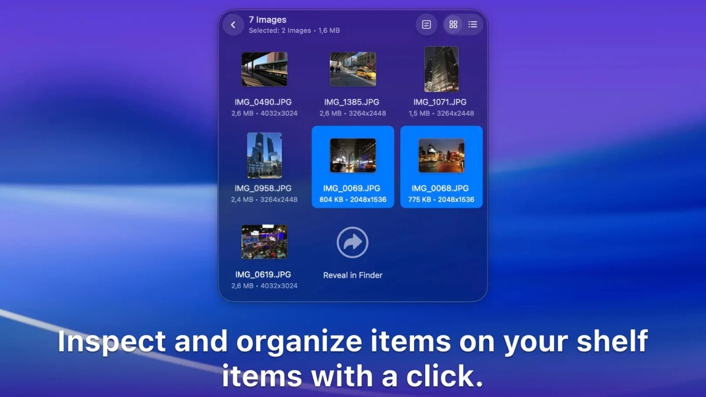 محیط Dropover در مک + دانلود Dropover با اپ استور مک ای زی