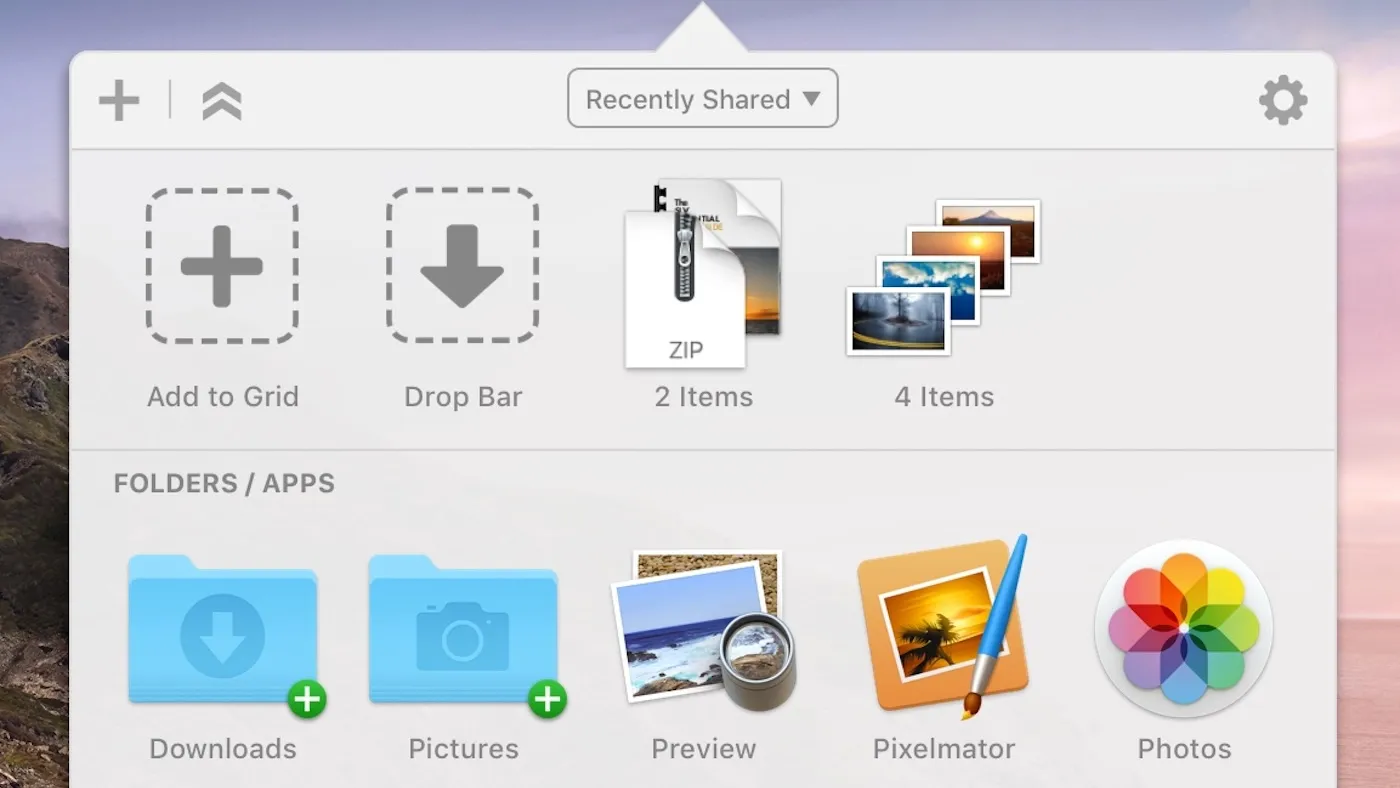 محیط Dropzone Pro در مک + دانلود Dropzone Pro با اپ استور مک ای زی