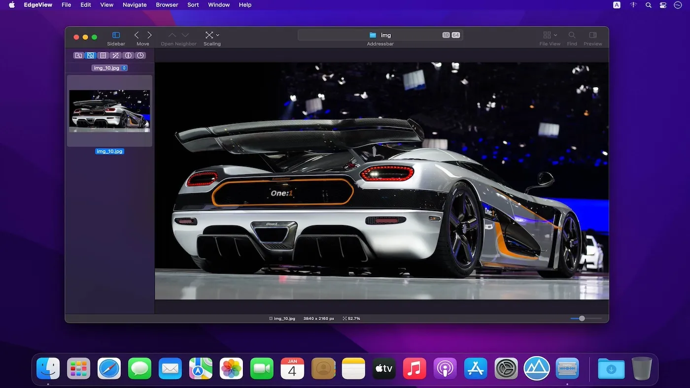 محیط EdgeView در مک + دانلود EdgeView با اپ استور مک ای زی