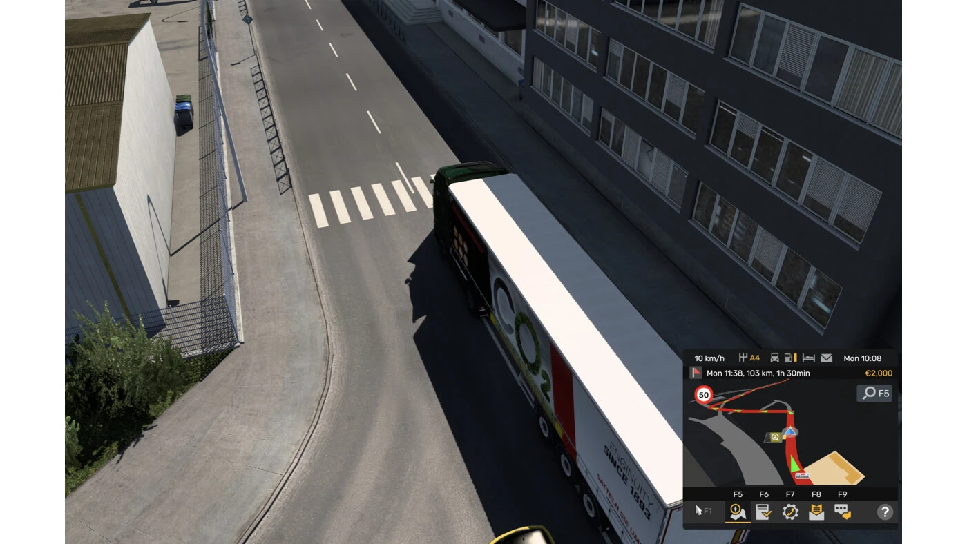 محیط Euro Truck Simulator 2 در مک + دانلود Euro Truck Simulator 2 با اپ استور مک ای زی