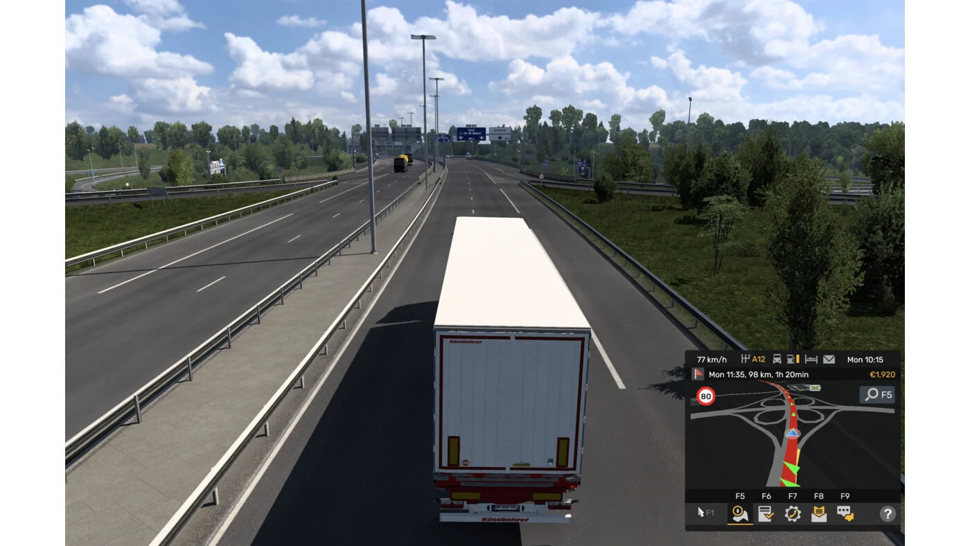 محیط Euro Truck Simulator 2 در مک + دانلود Euro Truck Simulator 2 با اپ استور مک ای زی