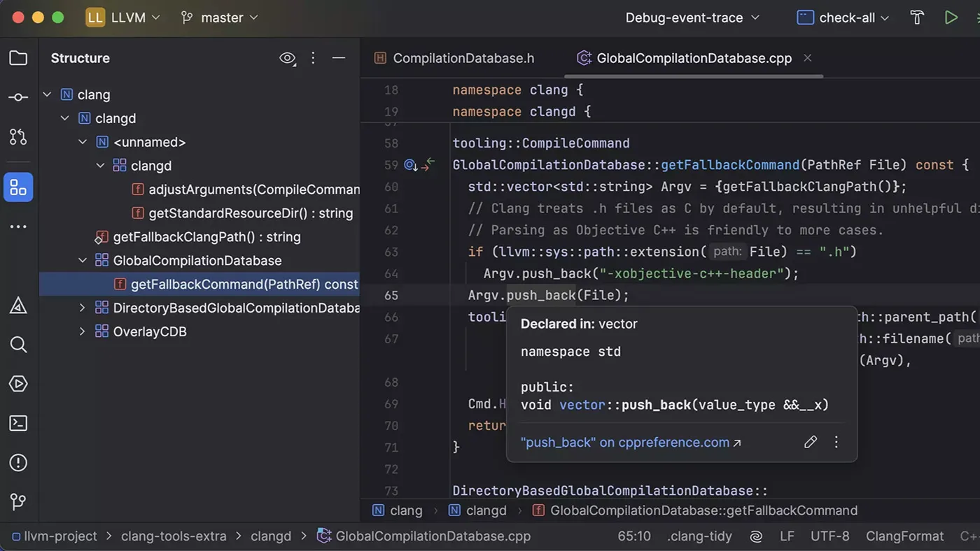 محیط Jetbrains Clion در مک + دانلود Jetbrains Clion با اپ استور مک ای زی