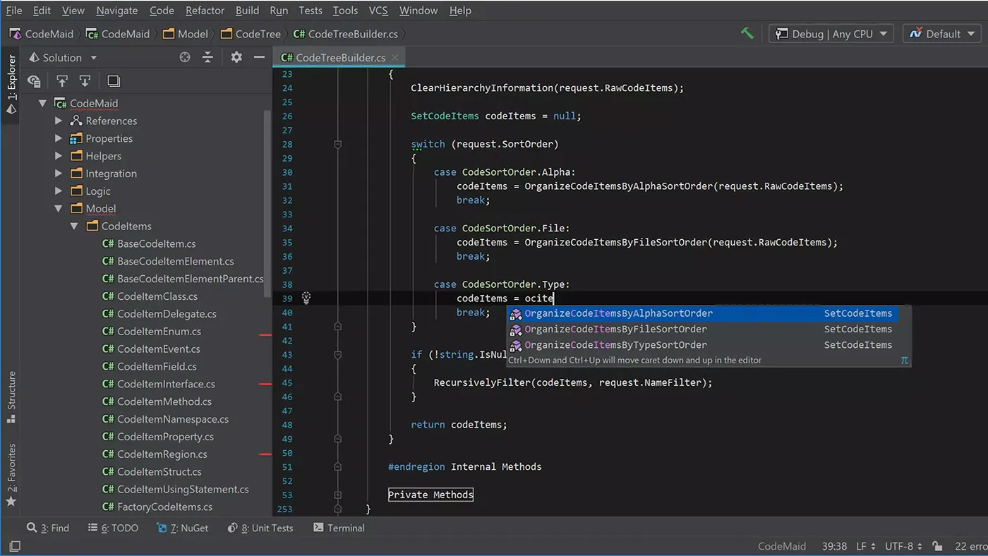 محیط Jetbrains Rider در مک + دانلود Jetbrains Rider با اپ استور مک ای زی