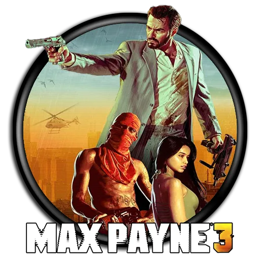 لوگو Max Payne 3 برای مک