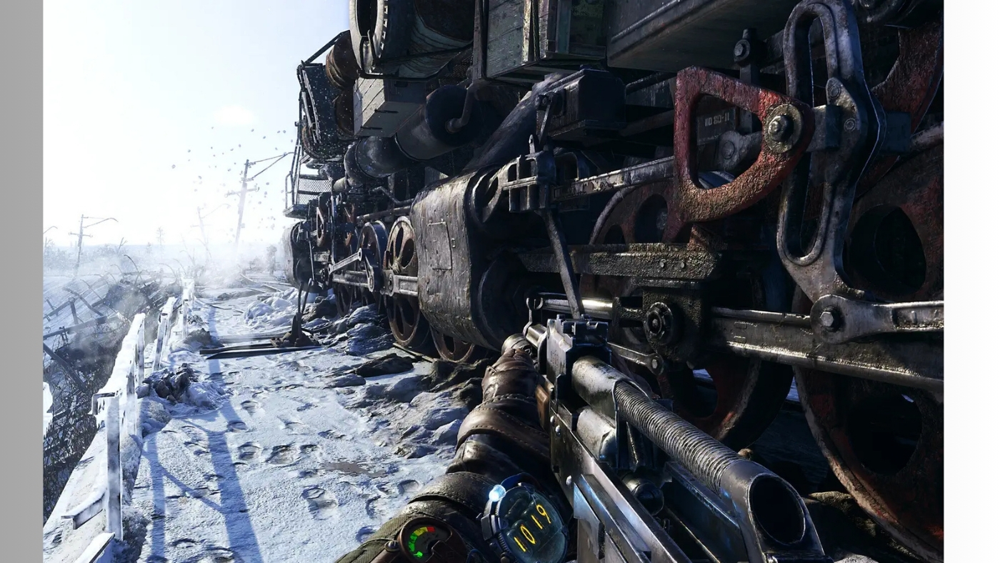 بازی Metro Exodus در محیط سیستم‌عامل مک
