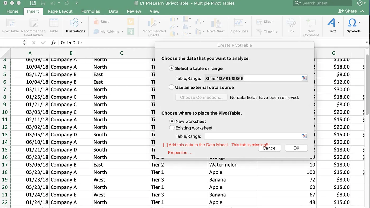 محیط Microsoft Excel در مک + دانلود Microsoft Excel با اپ استور مک ای زی