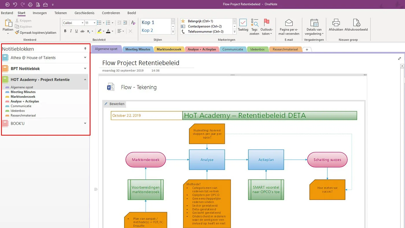 محیط Microsoft OneNote در مک + دانلود Microsoft OneNote با اپ استور مک ای زی