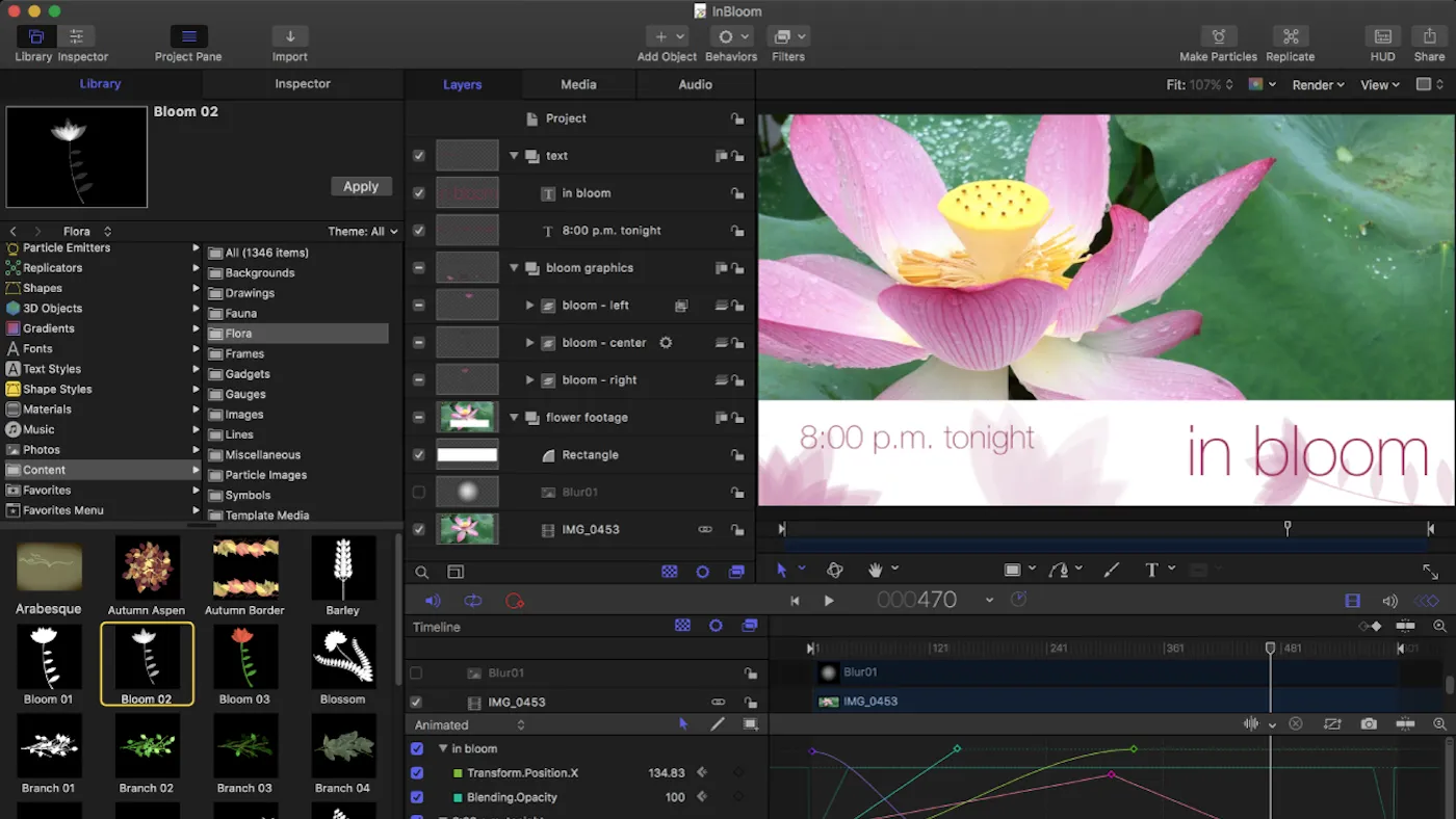 محیط Motion در مک + دانلود Motion با اپ استور مک ای زی