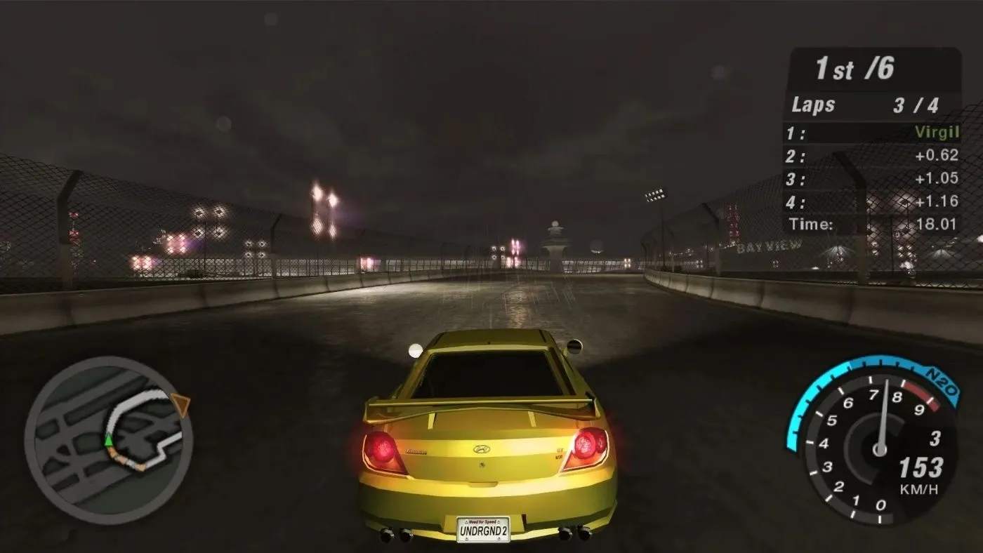 محیط Need for Speed Underground 2 در مک + دانلود Need for Speed Underground 2 با اپ استور مک ای زی