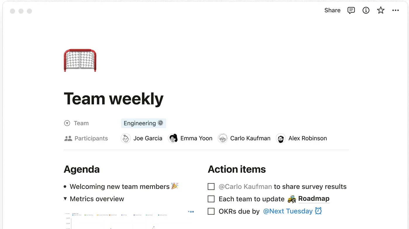 محیط Notion در مک + دانلود Notion با اپ استور مک ای زی
