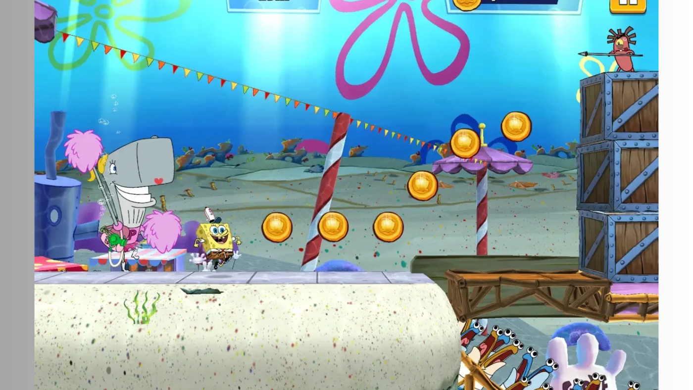 محیط Sponge Bob: Patty Pursuit در مک + دانلود Sponge Bob: Patty Pursuit با اپ استور مک ای زی