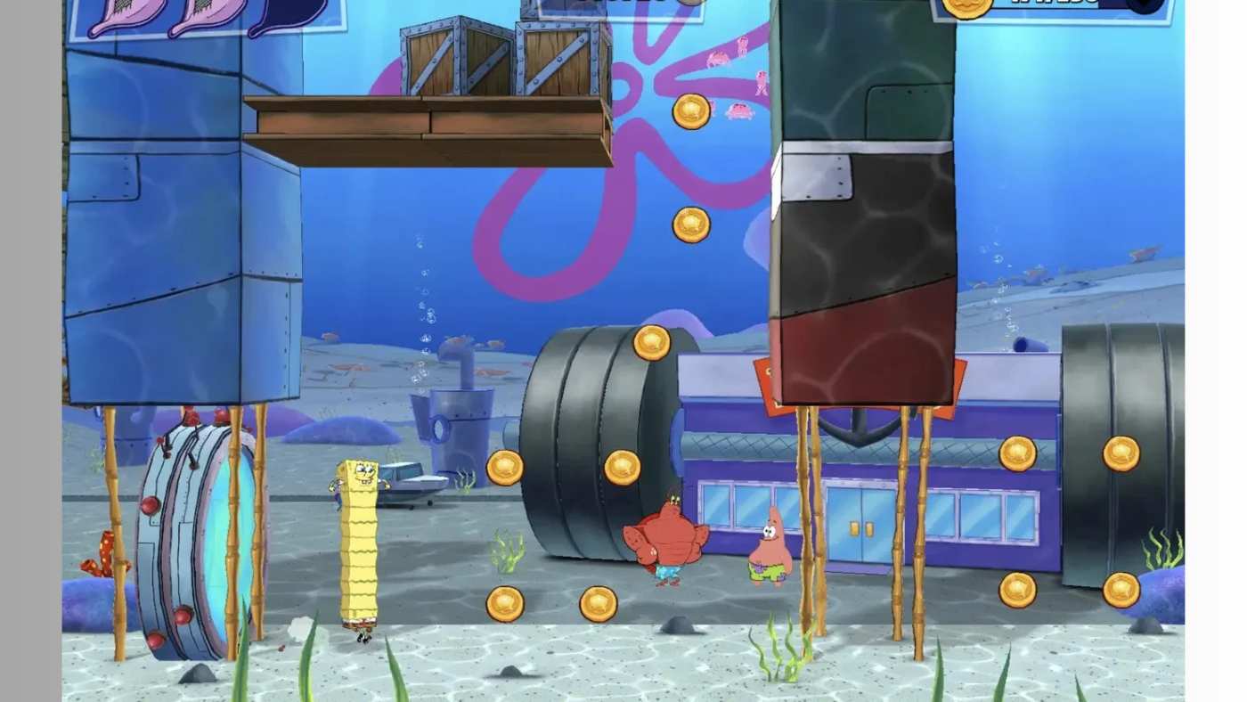 محیط Sponge Bob: Patty Pursuit در مک + دانلود Sponge Bob: Patty Pursuit با اپ استور مک ای زی