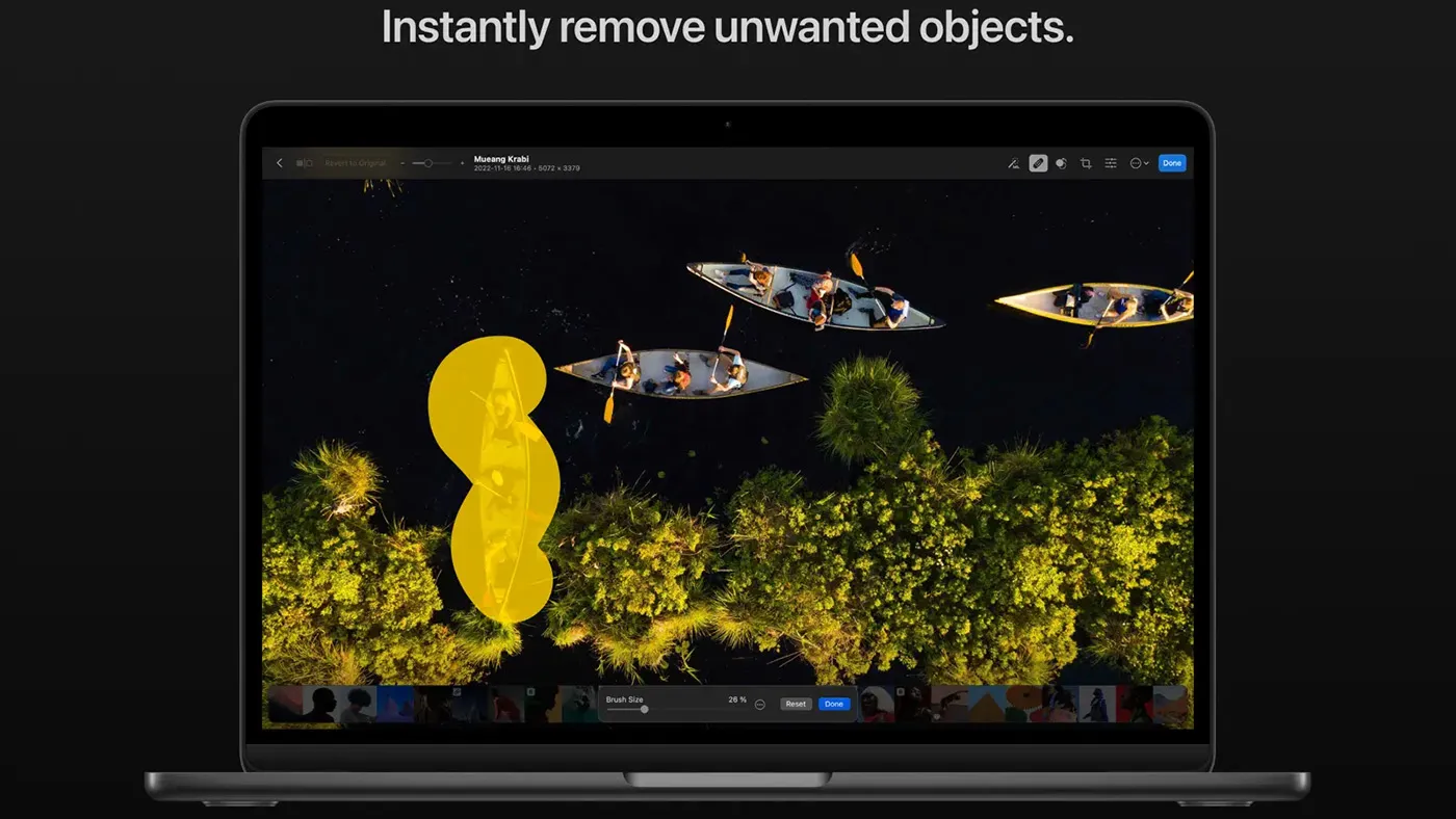 محیط Photomator در مک + دانلود Photomator با اپ استور مک ای زی