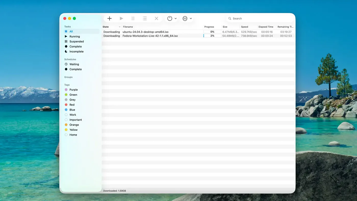 محیط Progressive Downloader در مک + دانلود Progressive Downloader با اپ استور مک ای زی