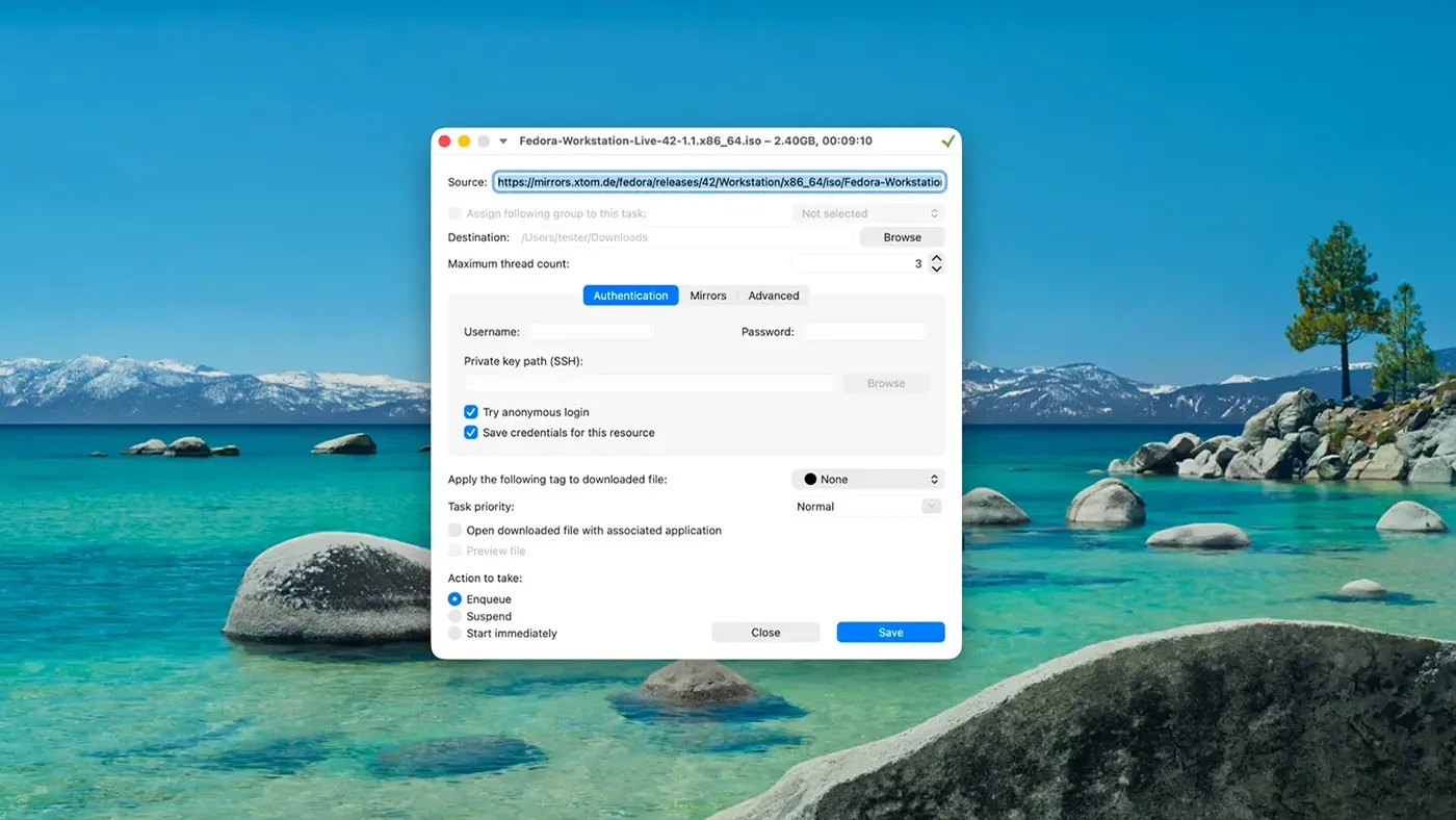 محیط Progressive Downloader در مک + دانلود Progressive Downloader با اپ استور مک ای زی