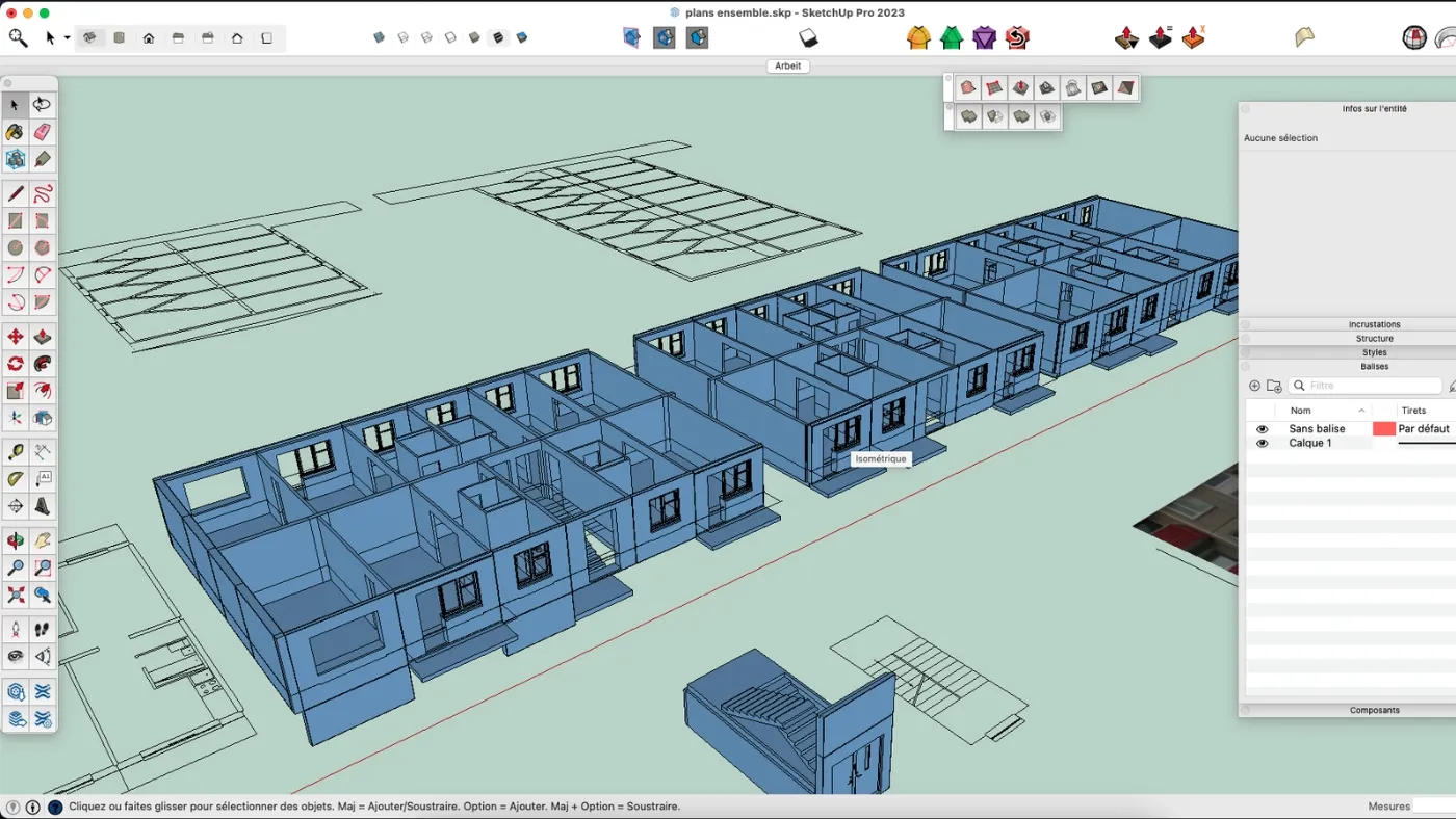 محیط SketchUp در مک + دانلود SketchUp با اپ استور مک ای زی