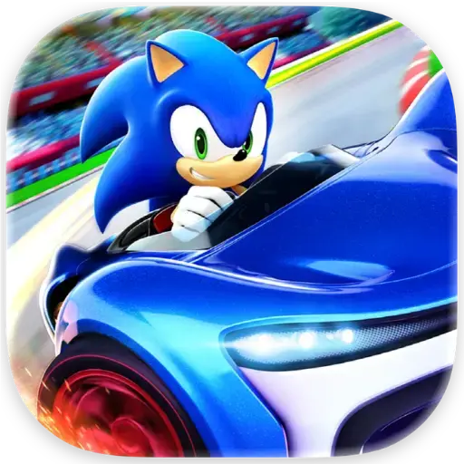 لوگوی Sonic Racing برای مک