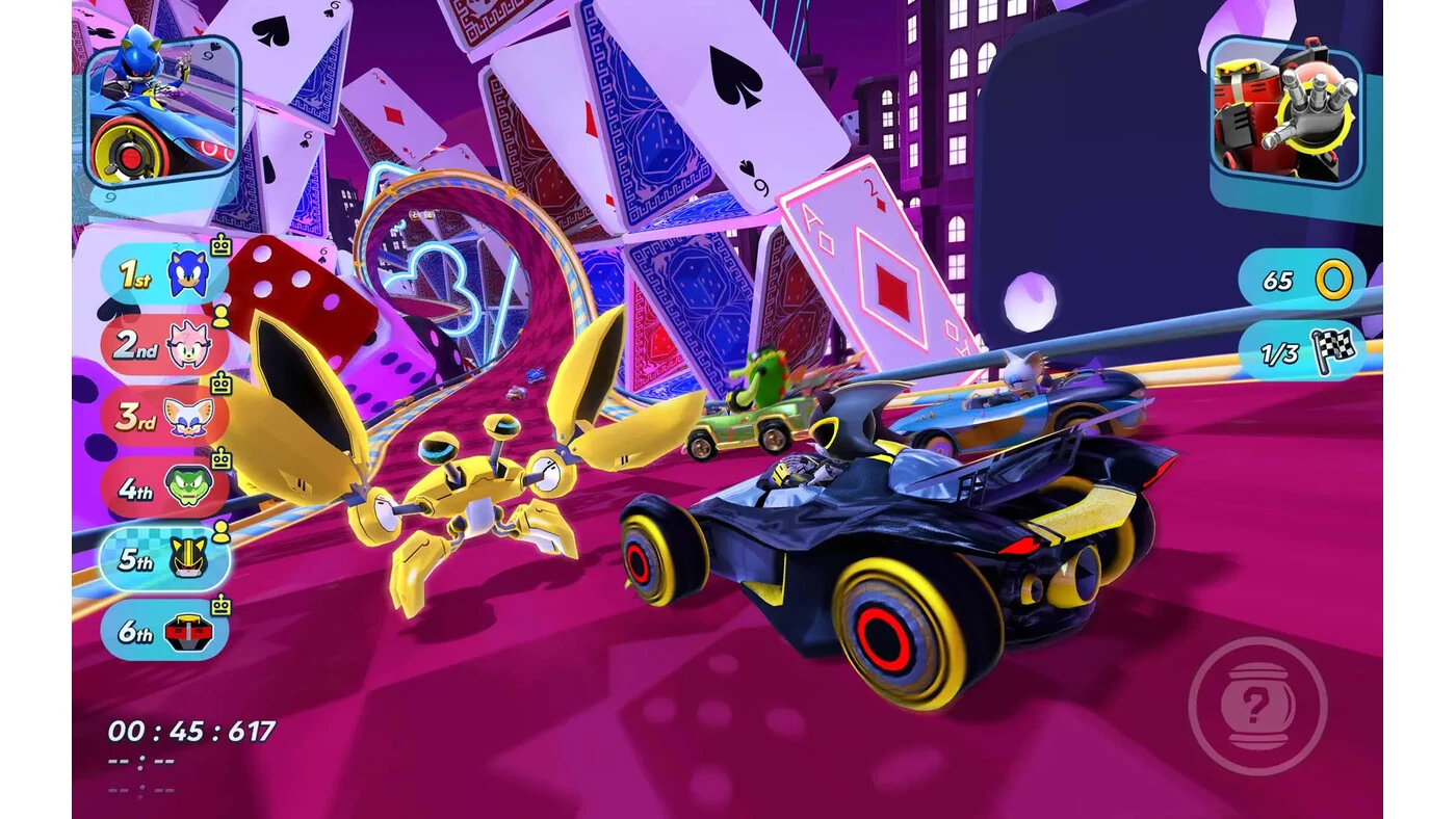 محیط Sonic Racing در مک + دانلود Sonic Racing با اپ استور مک ای زی