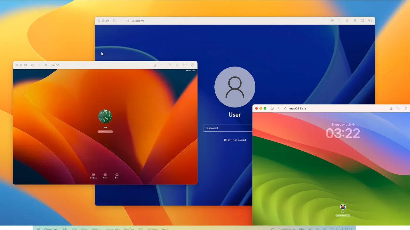 محیط UTM Virtual Machines در مک + دانلود UTM Virtual Machines با اپ استور مک ای زی