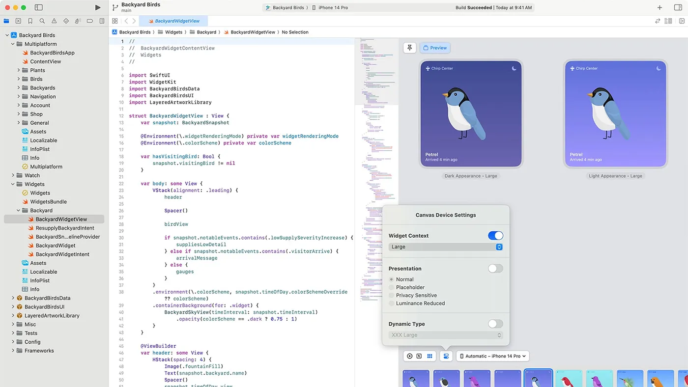 محیط Xcode در مک + دانلود Xcode با اپ استور مک ای زی