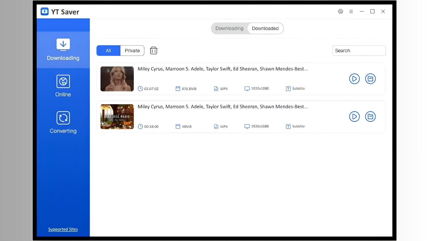 محیط YT Saver در مک + دانلود YT Saver با اپ استور مک ای زی