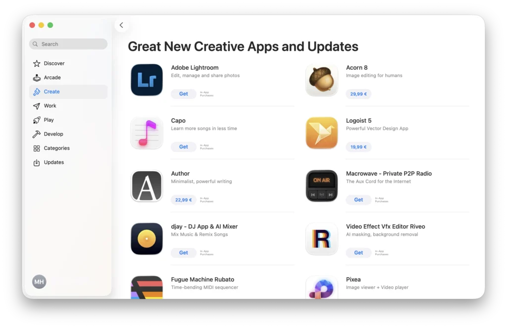 نیاز کاربران ایرانی به تجربه مشابه اپ‌استور اپل برای دانلود اپلیکیشن‌های مک‌بوک